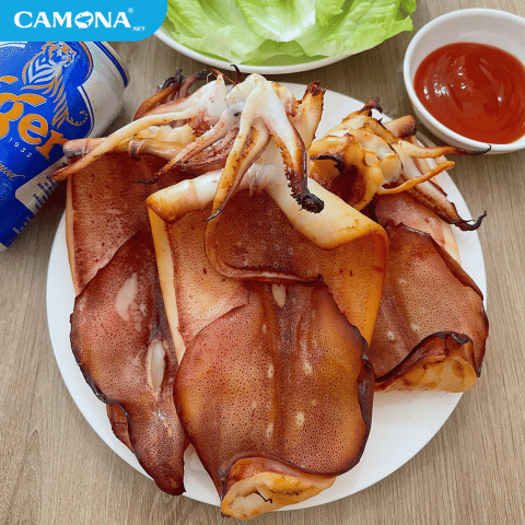 Mực Dẻo 2 Nắng