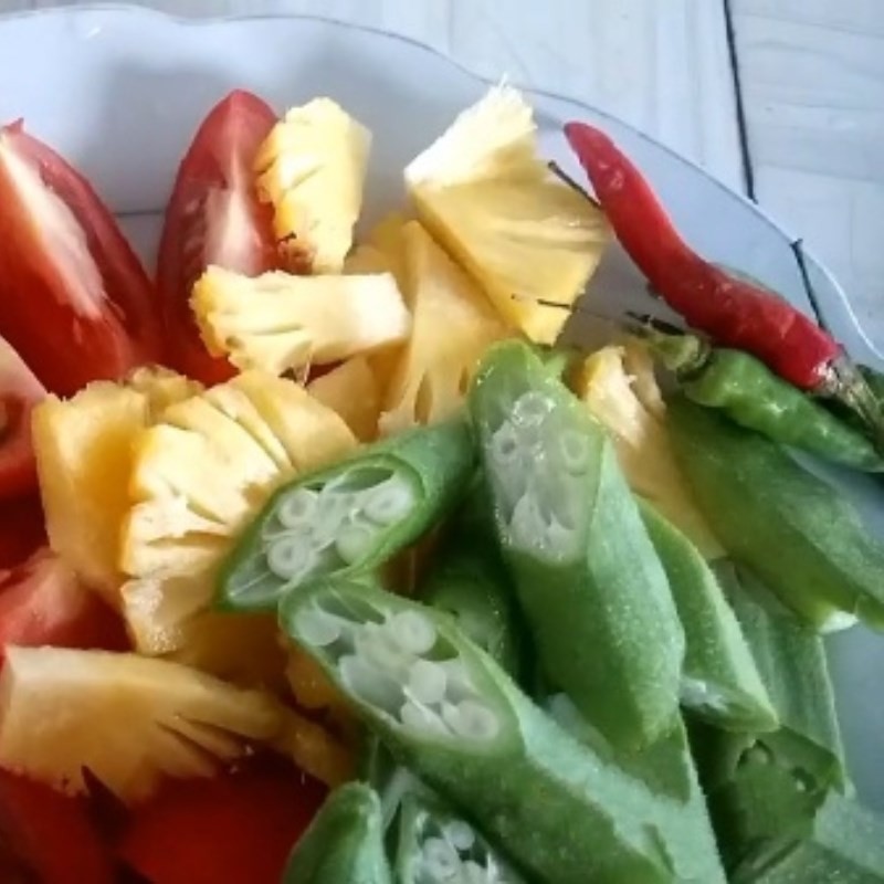 Các bước chuẩn bị nguyên liệu và nấu canh chua lá giang