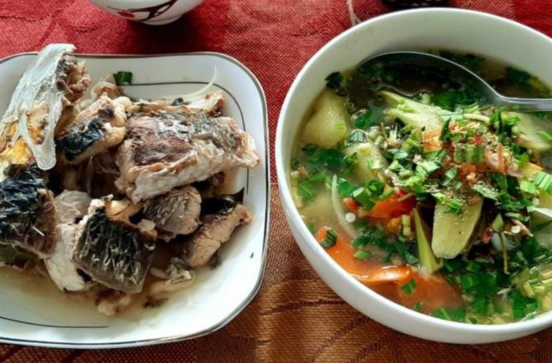 Canh chua cá đối thanh mát, chua ngọt hài hòa