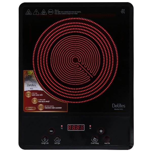 Bếp hồng ngoại đơn Delites 853 2000W