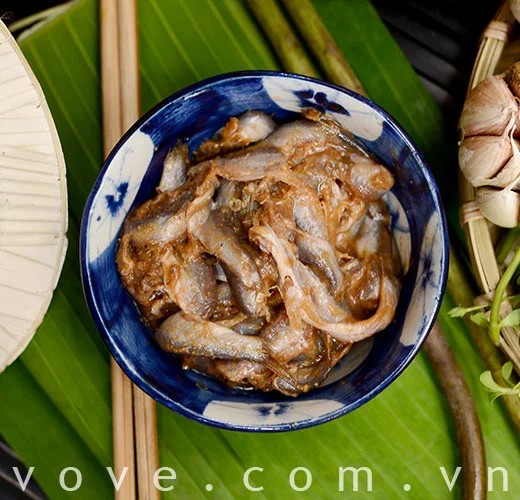 Hũ mắm cá linh Châu Đốc thương hiệu Bà Giáo Khỏe 55555